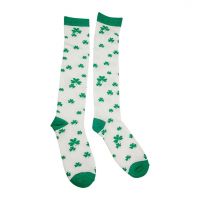 WHITE KNEE HIGH SOCKS